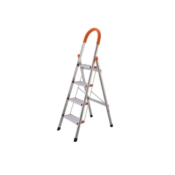 Household aluminium ladder with armrest