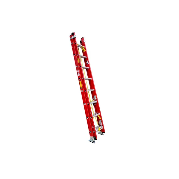 Fiberglass extension ladder