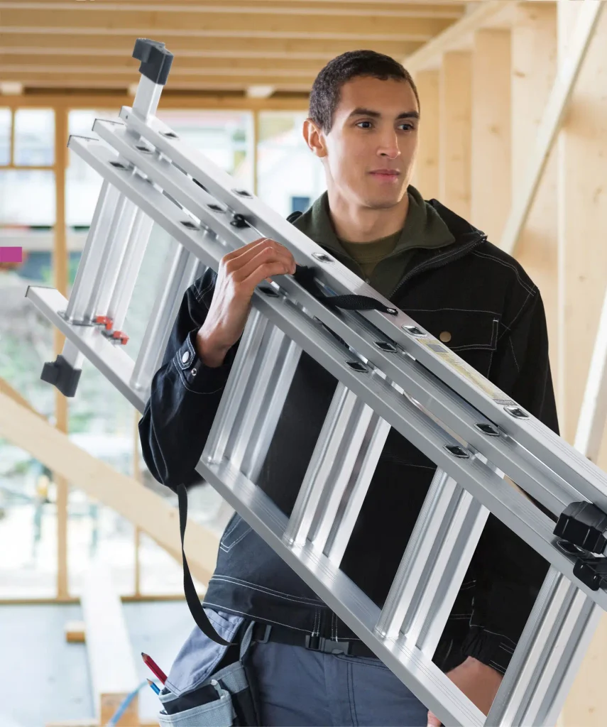 Multi-purpose extension ladder