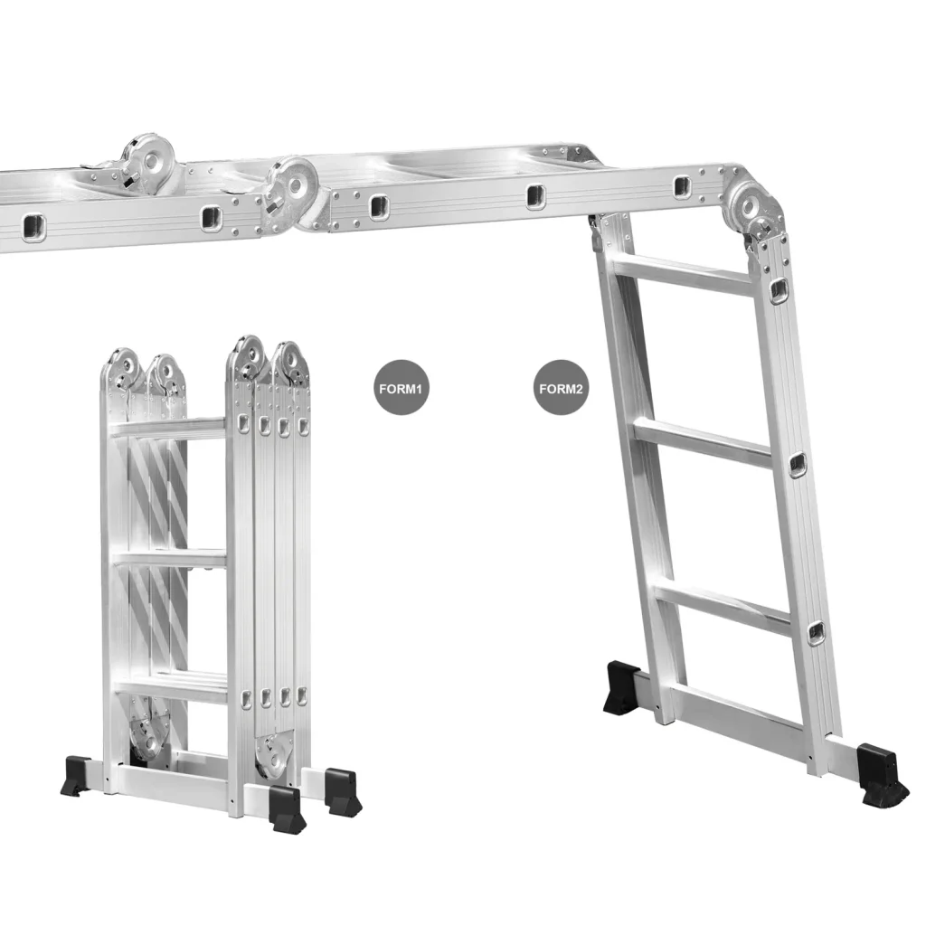 Multipurpose aluminium ladder