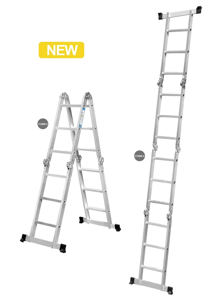 Multipurpose aluminium ladder