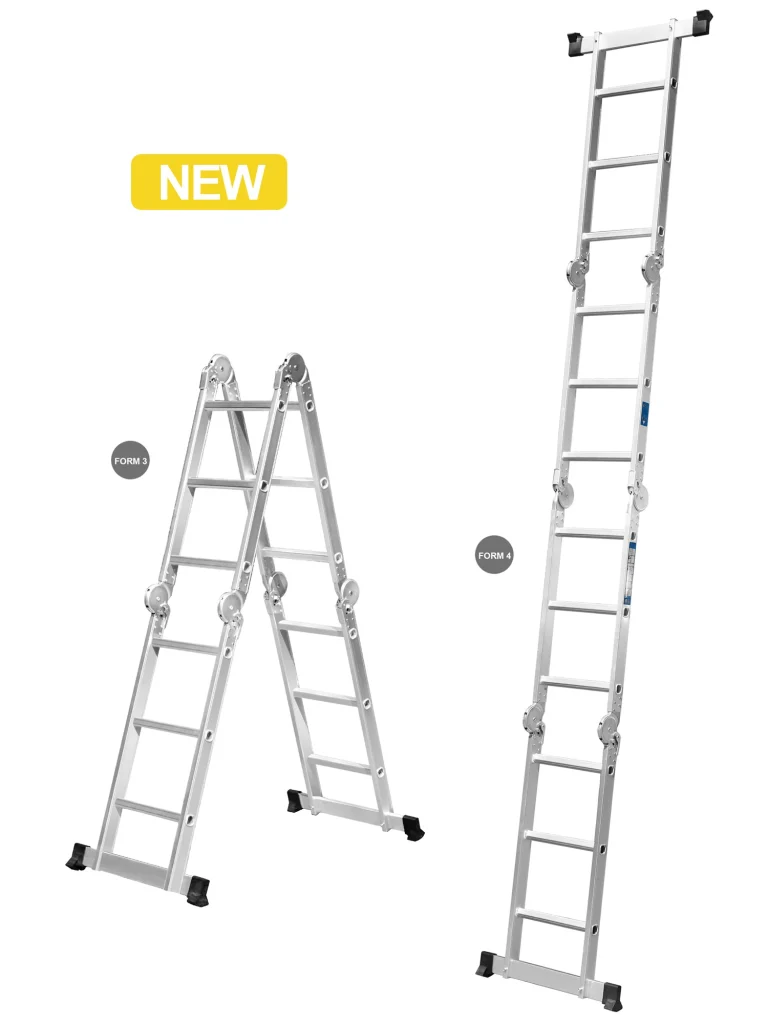 Multipurpose aluminium ladder