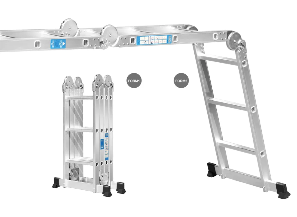 Multipurpose aluminium ladder