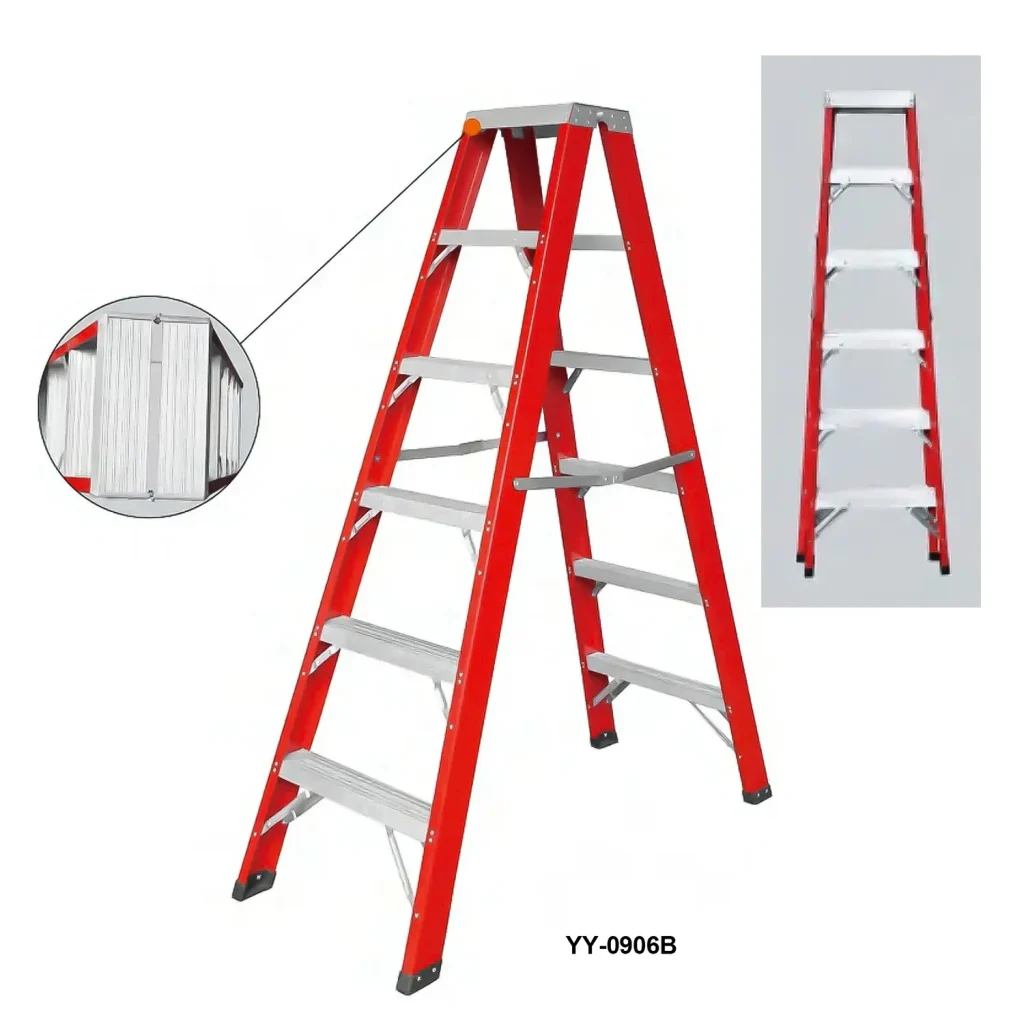 Fiberglass ladder